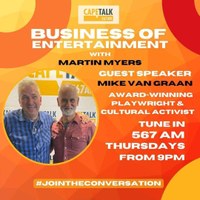 Talking creative industries on Cape Talk